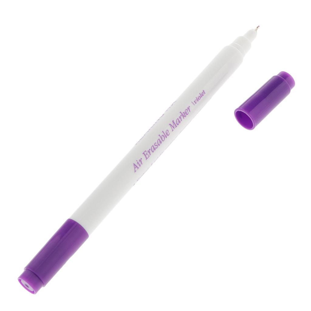 Dual Head Air Water Erasable Pen Water Soluble Pen Fabric Marking Marker Pen