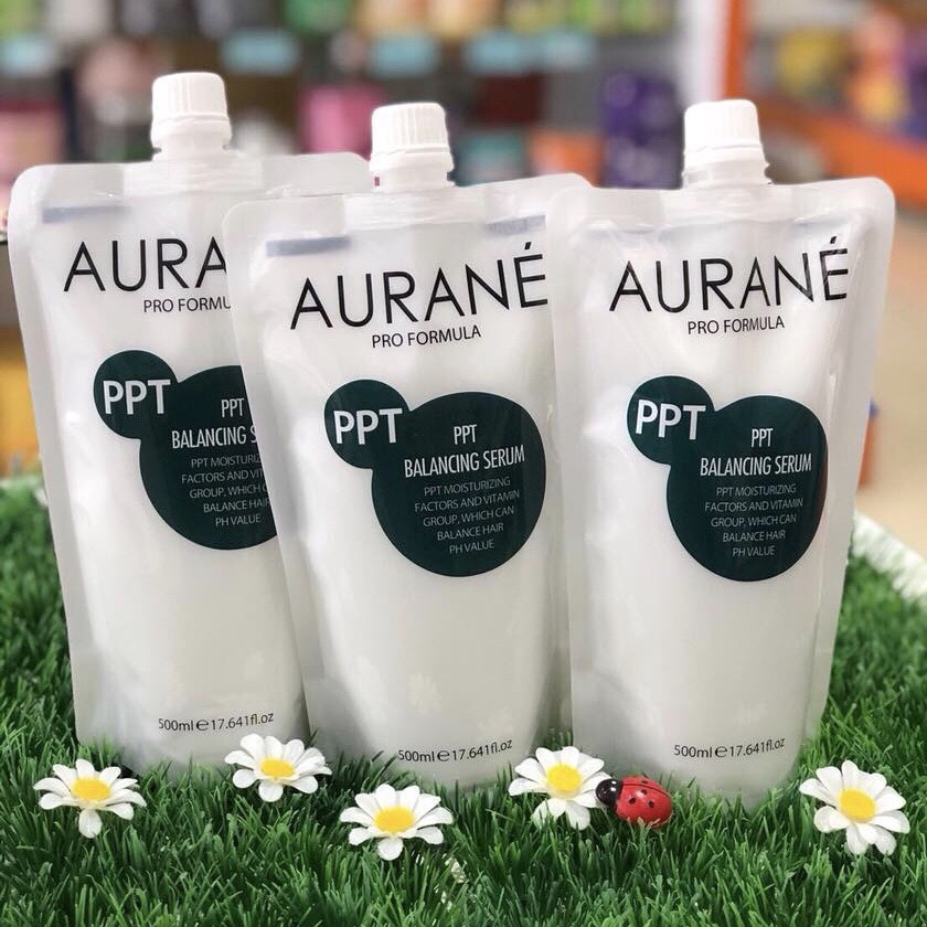 Enzyme Aurane PPT Balancing Serum - Dầu hấp tóc phục hồi cân bằng 500ml