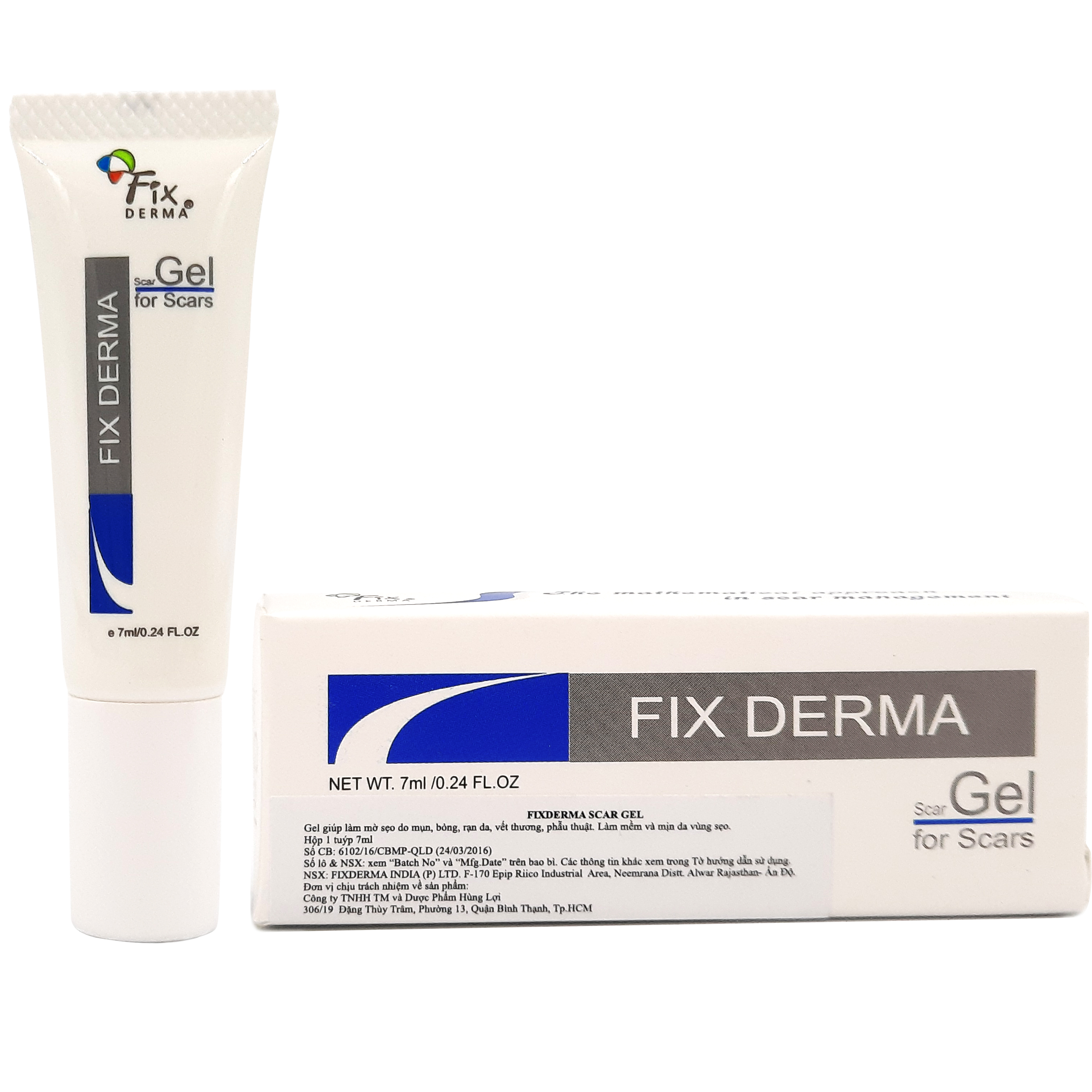 Gel làm mờ sẹo Fixderma Scar gel (7ml)