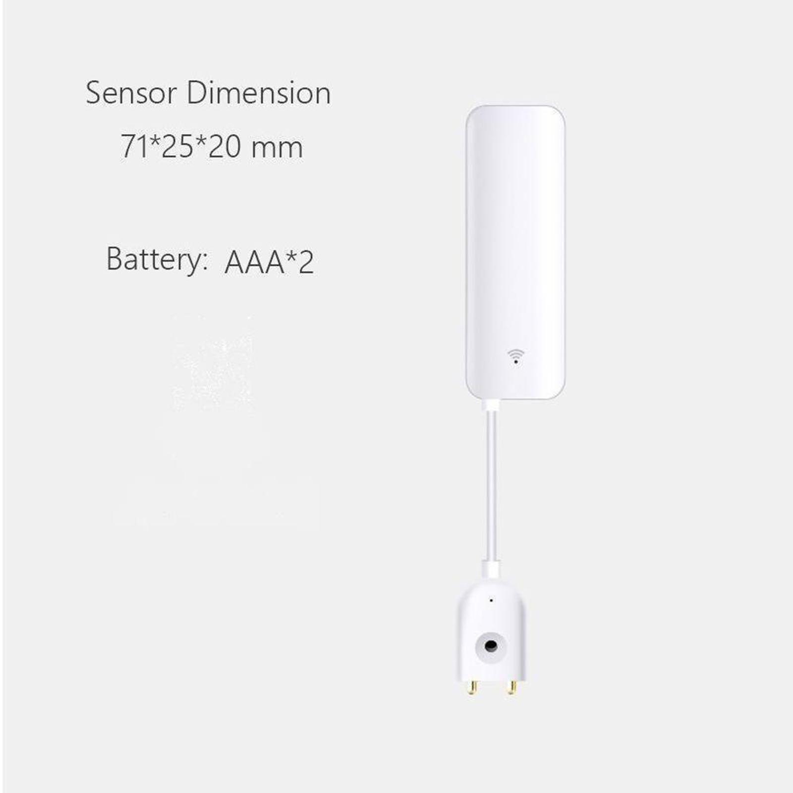 WIFI Water Leak Sensor Alarm Flood Leakage Detector Alert