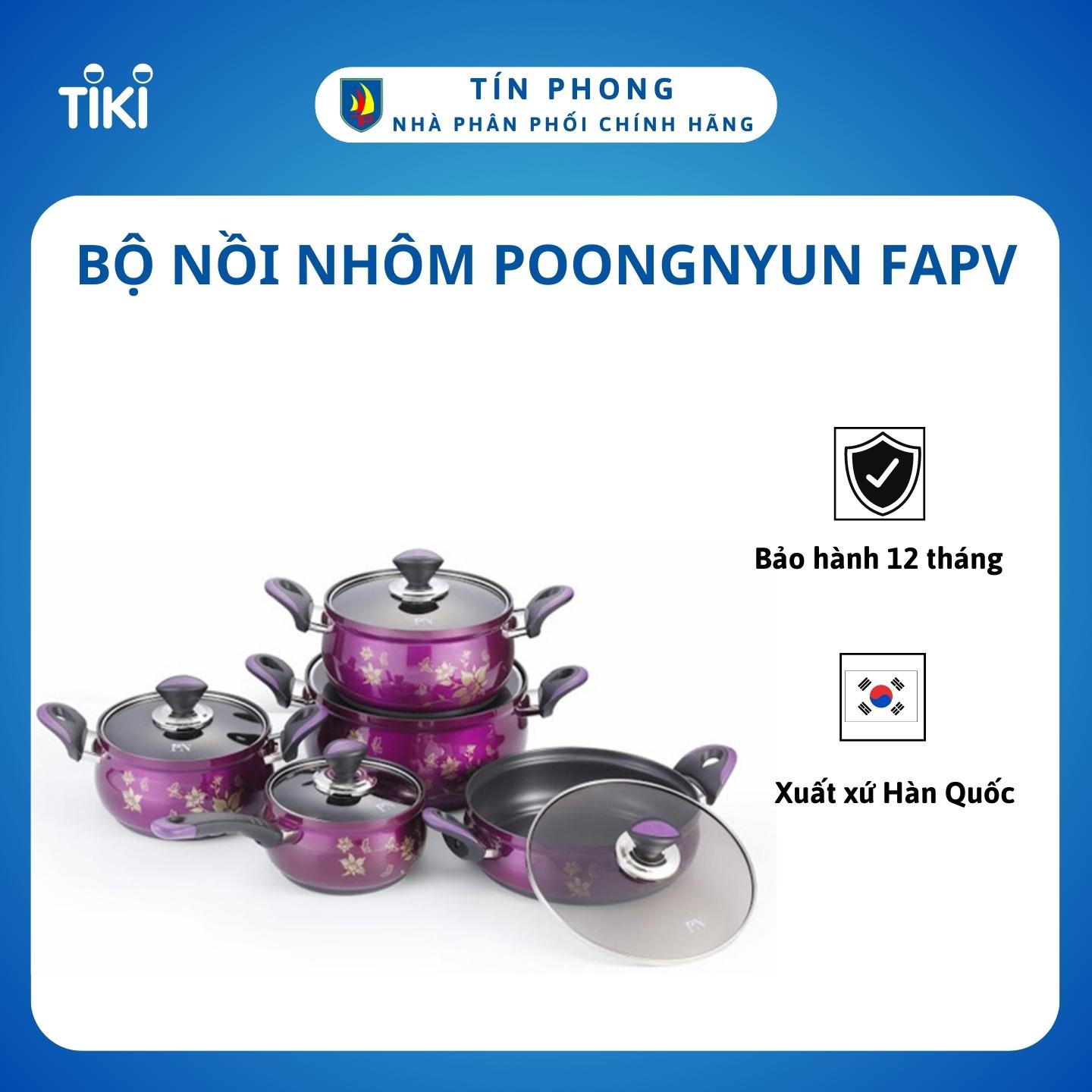 Bộ nồi nhôm Poongnyun FAPV 