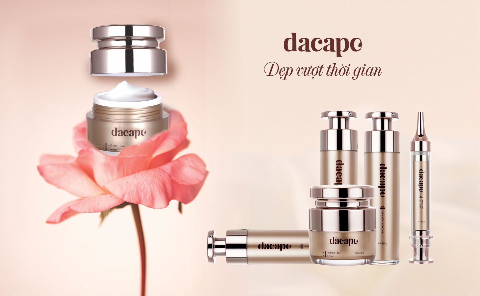 DACAPO - SỮA DƯỠNG DA NGỪA LÃO HÓA DACAPO 120ML