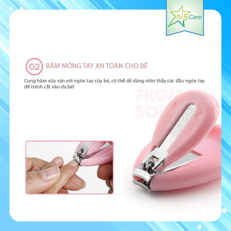 Bộ 4 món dụng cụ cắt móng cho trẻ sơ sinh kèm hộp đựng
