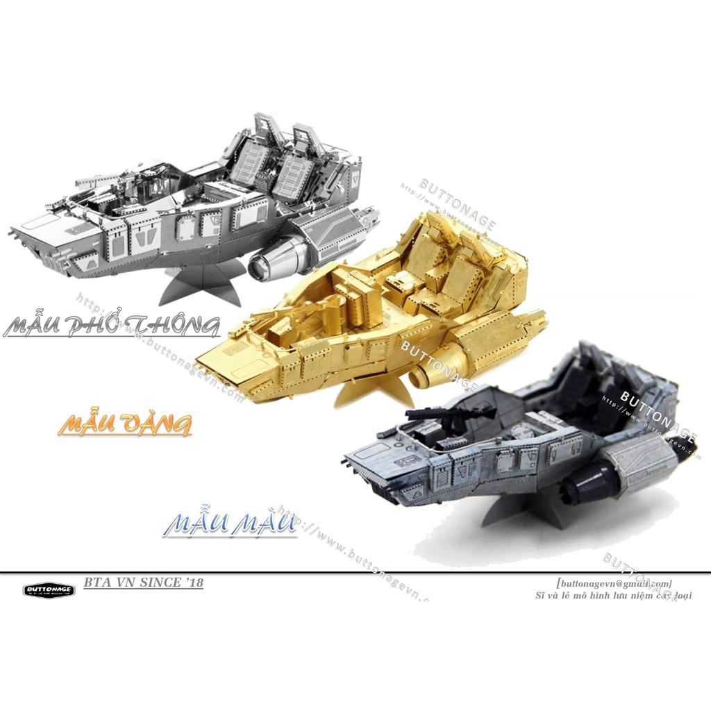 Mô Hình Lắp Ráp 3d Tàu Đệm Vũ Trang Hạng Nhẹ LIUV-Snowspeeder