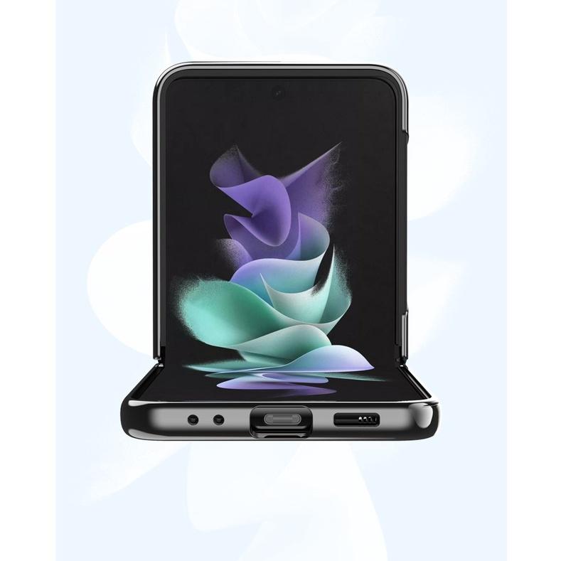 Ốp Lưng Cứng Viền Màu Cho Dòng Samsung Galaxy Z Flip 4