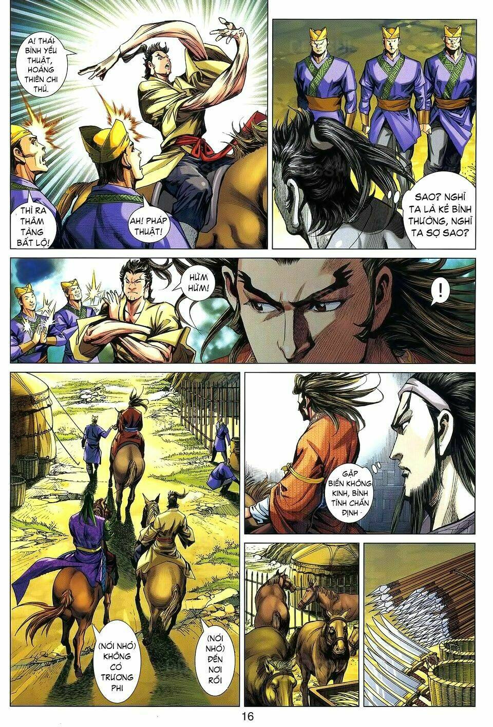 thiên tử truyền kỳ 7 - tam quốc kiêu hoàng chapter 5 16