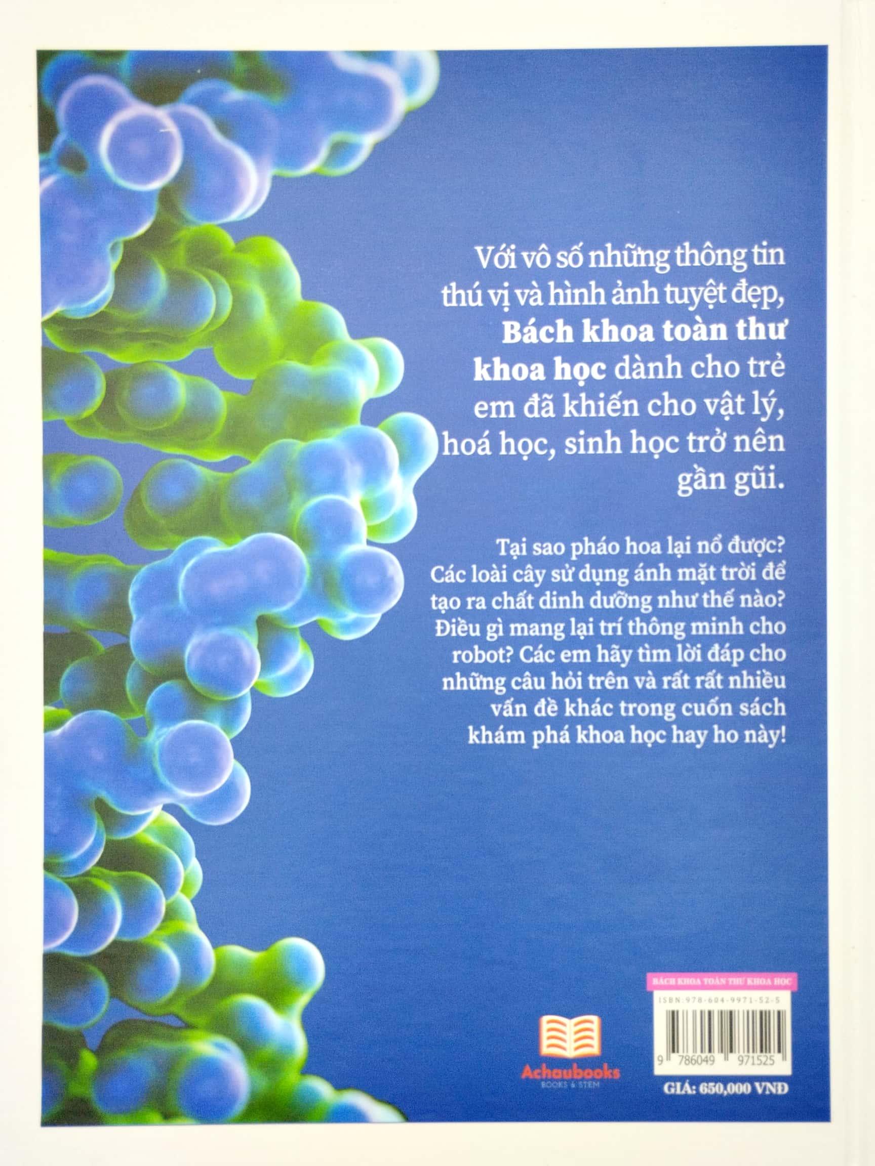 Bách Khoa Toàn Thư - Khoa Học - Science A Children's Encyclopedia - Bìa Cứng