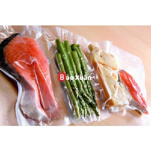 Túi hút chân không 1 mặt trơn mặt nhám số lượng 1kg hàng đẹp