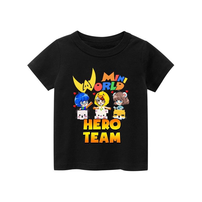 Áo thun trẻ em HERO TEAM 3 , 8 màu áo, đầy đủ size có big size, MÀU KHÁC NHẮN TIN SHOP