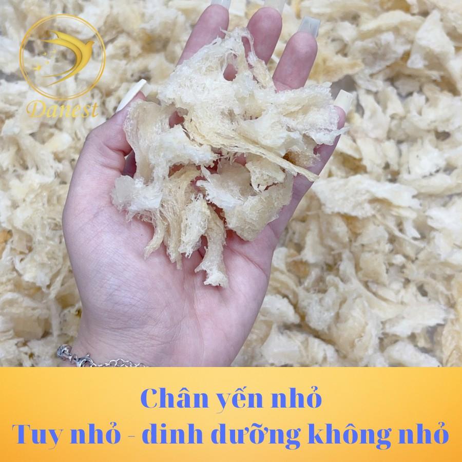 Chân yến sạch loại 2 hộp 100gr- Chân yến sạch nhỏ ăn ngon bổ dưỡng - Ăn yến đẹp da - Tặng đường táo - yến sào cao cấp Đỗ Thị Toán