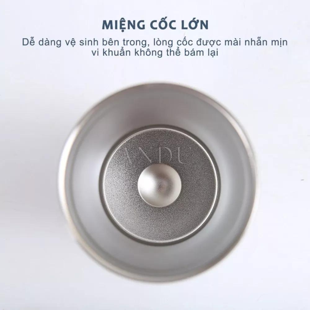 Ly Giữ Nhiệt Americano 600ml Inox 304 Kèm Ống Hút