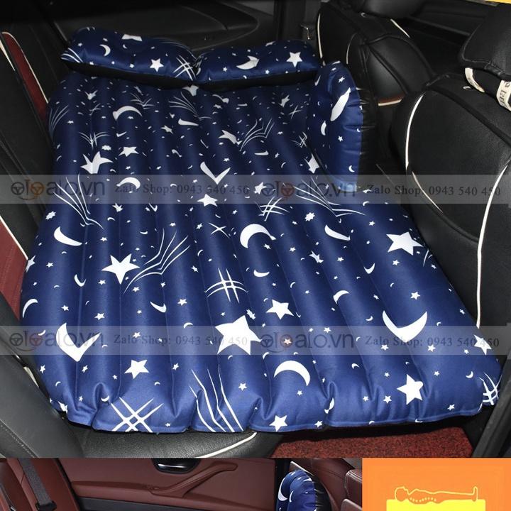 Đệm hơi xe ô tô Toyota Avanza vải dù Oxford CAO CẤP họa tiết ngôi sao
