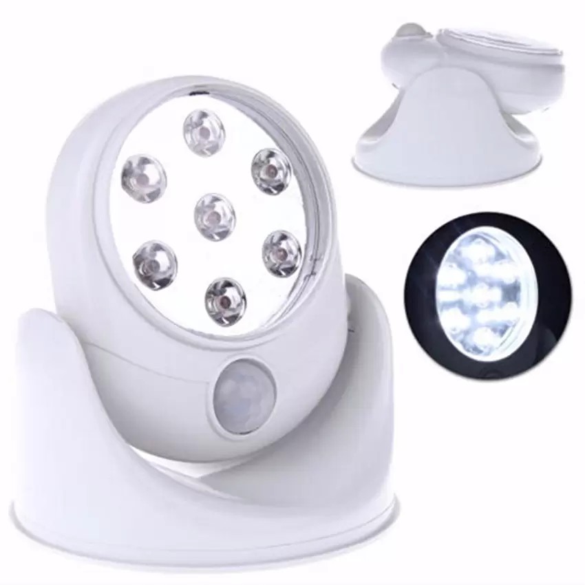 Đèn Led Xoay 360 Độ Cảm Biến Ánh Sáng Tự Động Light Angel