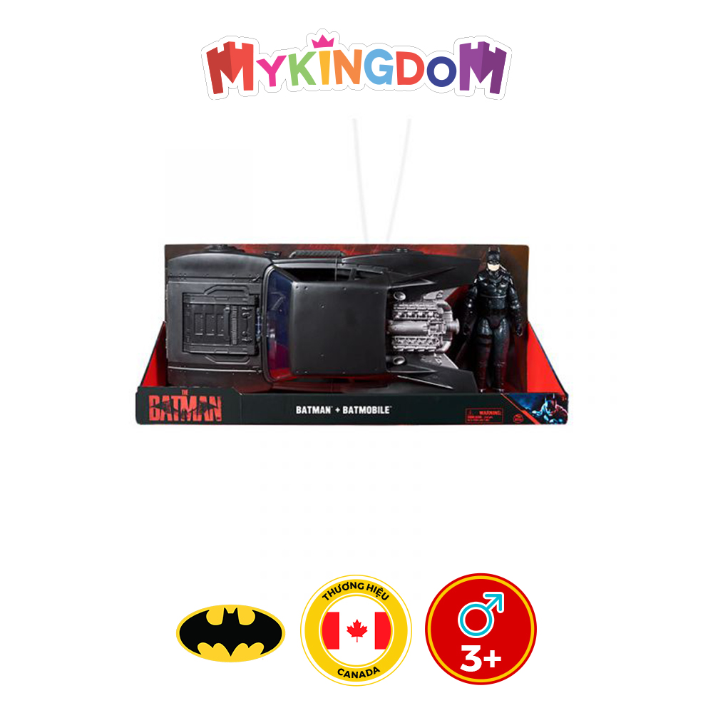 Đồ Chơi BATMAN Xe Người Dơi Và Nhân Vật 12 Inch  Phiên Bản The Batman 6061615