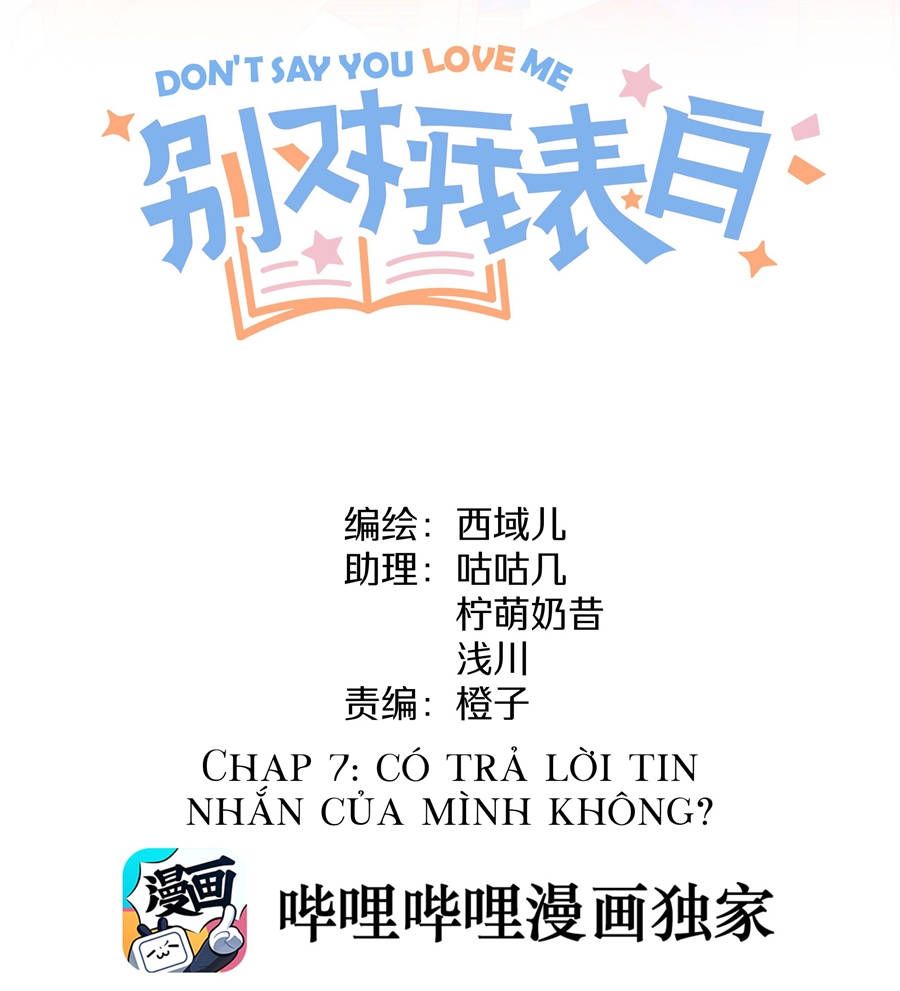 đừng nói yêu tôi chapter 7 21