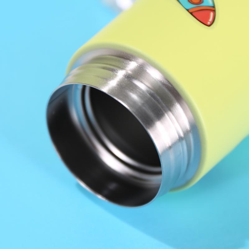 270Ml Trẻ Em Inox Dễ Thương Bình Giữ Nhiệt Chống Rò Rỉ Chân Không Trẻ Em Quà Tặng Hoạt Hình Nước Cà Phê Tumbler Cốc