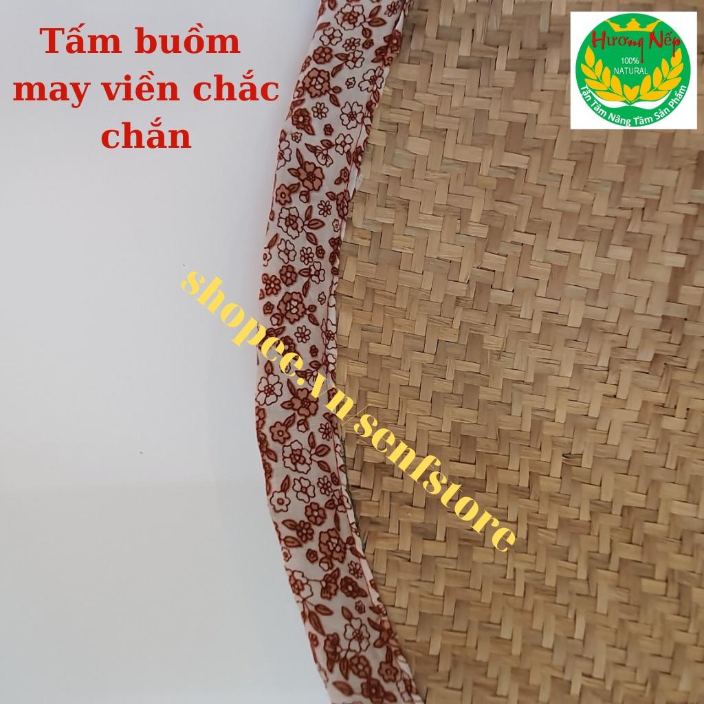 Vỉ buồm cói cạp viền sản phẩm tiện lợi chống dính khi đựng