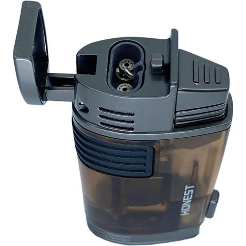 Vỏ Hột Quẹt Bật Lửa Khò Gas 2 Tia Kèm Đục Honest BCZ-3035