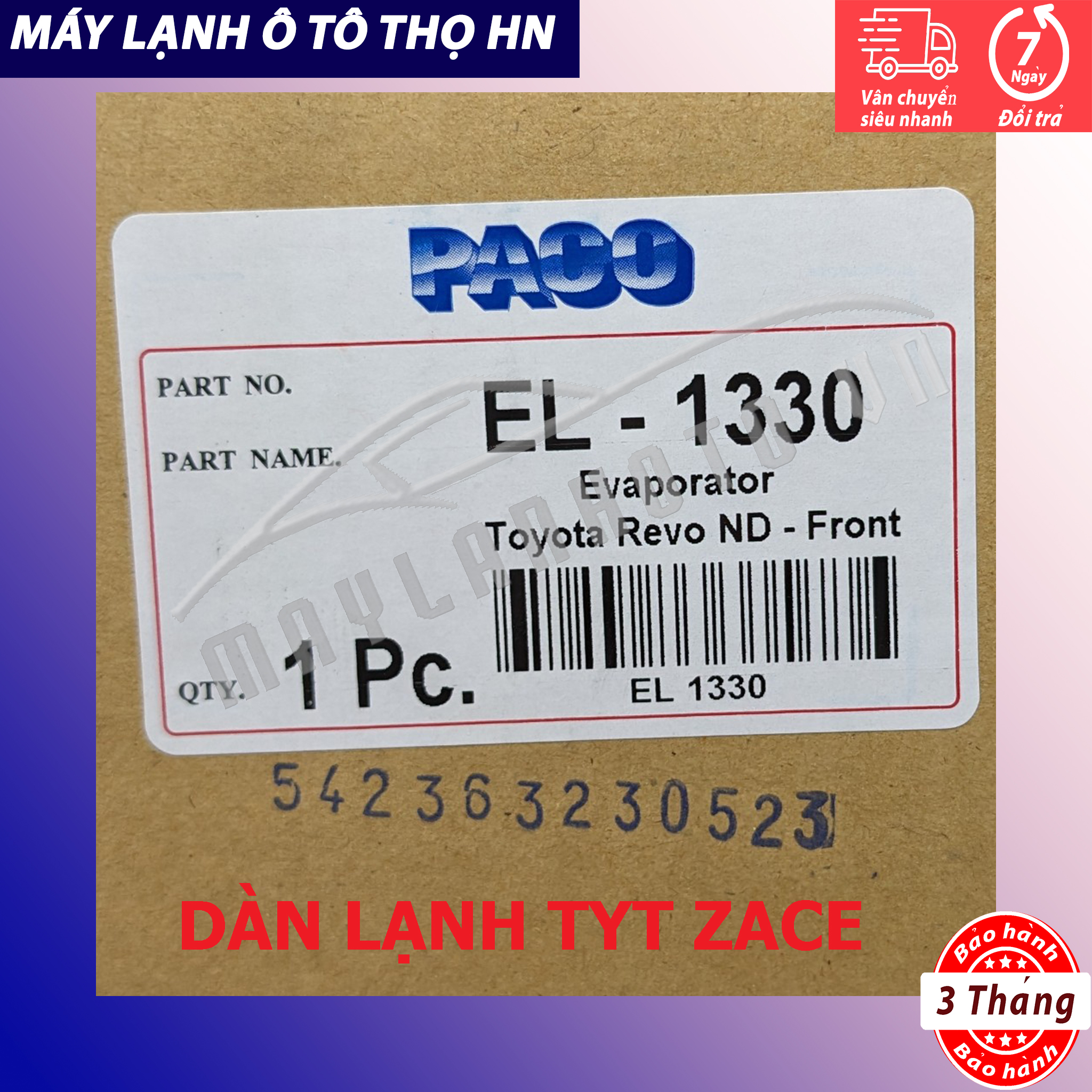 Dàn lạnh Toyota Zace Hàng xịn Thái Lan