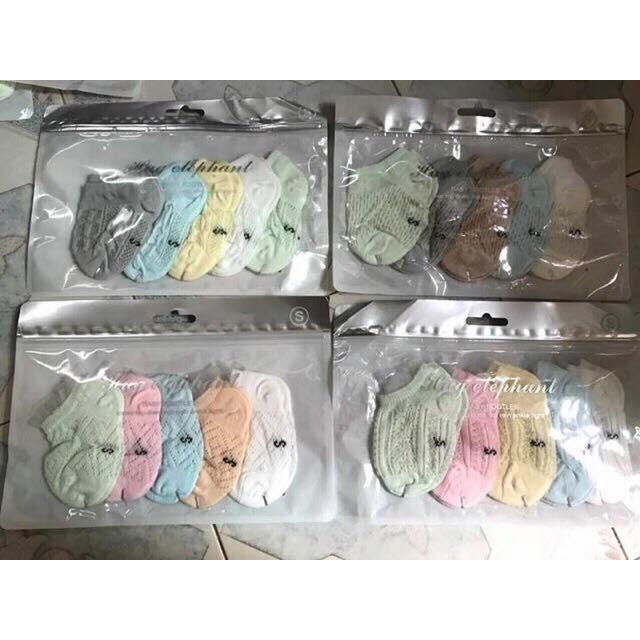 Set 5 đôi tất lưới xuất Hàn cho bé