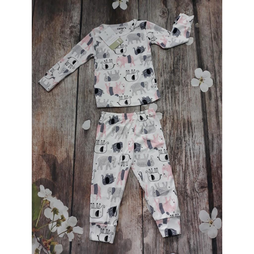 Bộ quần áo Cater bé trai dài tay cotton 4 chiều hàng đẹp chuẩn size bỏ shop