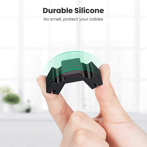 Miếng kẹp dây cáp điện thoại silicone Ugreen Cable Holder Clips LP208 - Hàng chính hãng