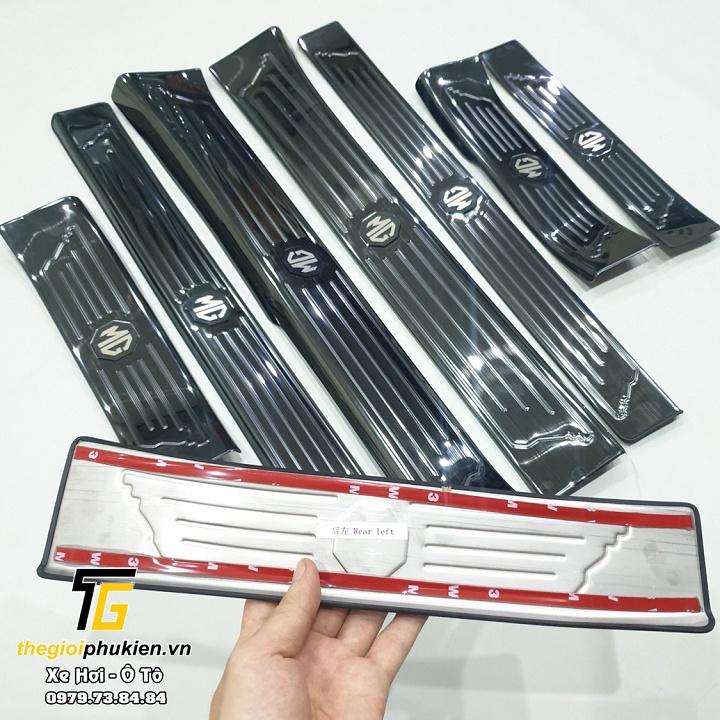 Bộ Ốp bậc cửa, Nẹp bước chân MG ZS vân Titan