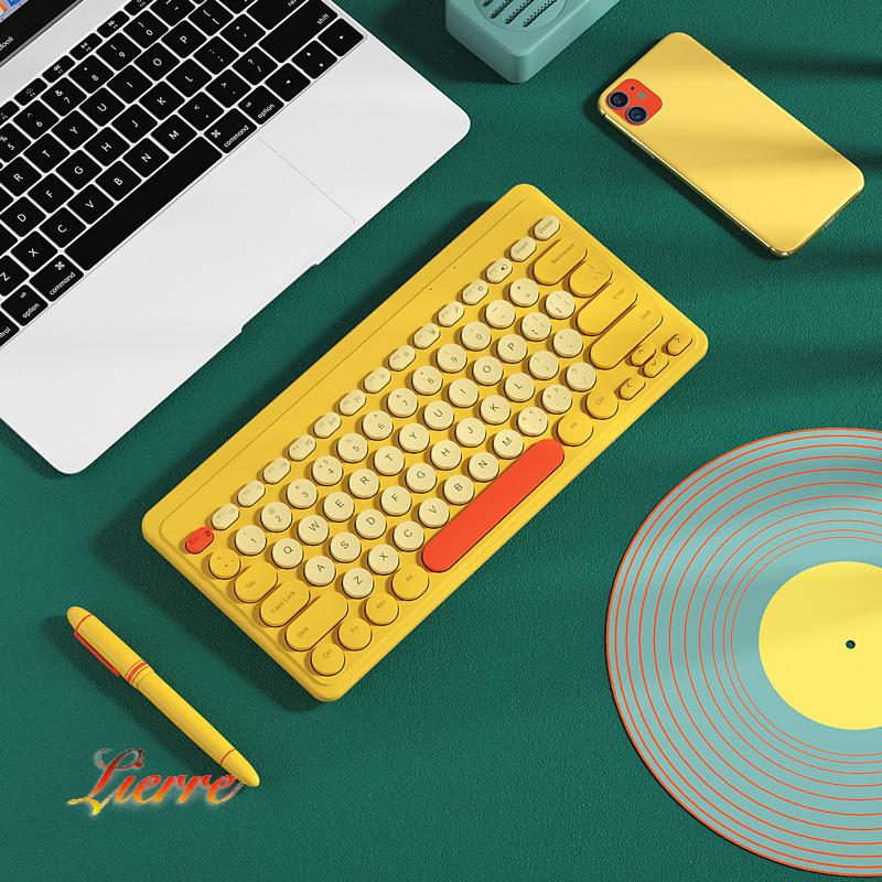 Bluetooth-Tương Thích Bàn Phím Cho Apple Teclado iPad Xiaomi Samsung Huawei Điện Thoại Máy Tính Bảng Bàn Phím Không Dây Cho Android Windows