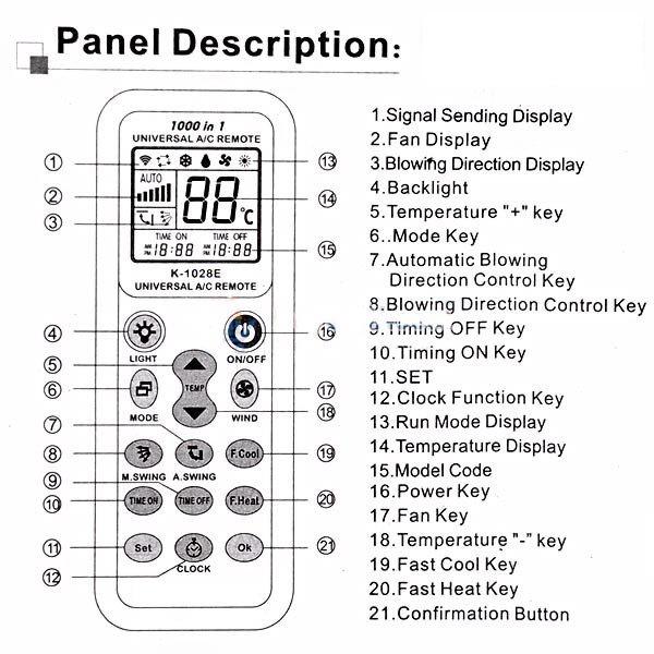 Remote điều khiển máy lạnh nội địa Nhật, điều khiểu máy lạnh điều hòa (xả hàng)