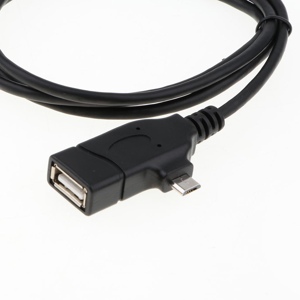 High Quality Micro USB And USB 2.0 OTG Adapter Cable For Android