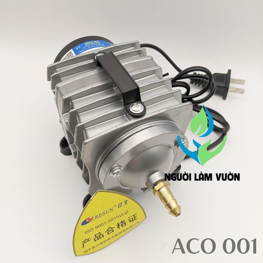 Máy bơm oxy hồ cá - Máy thổi oxy RESUN ACO - 001 - 18W dùng cho hồ cá, hồ Koi