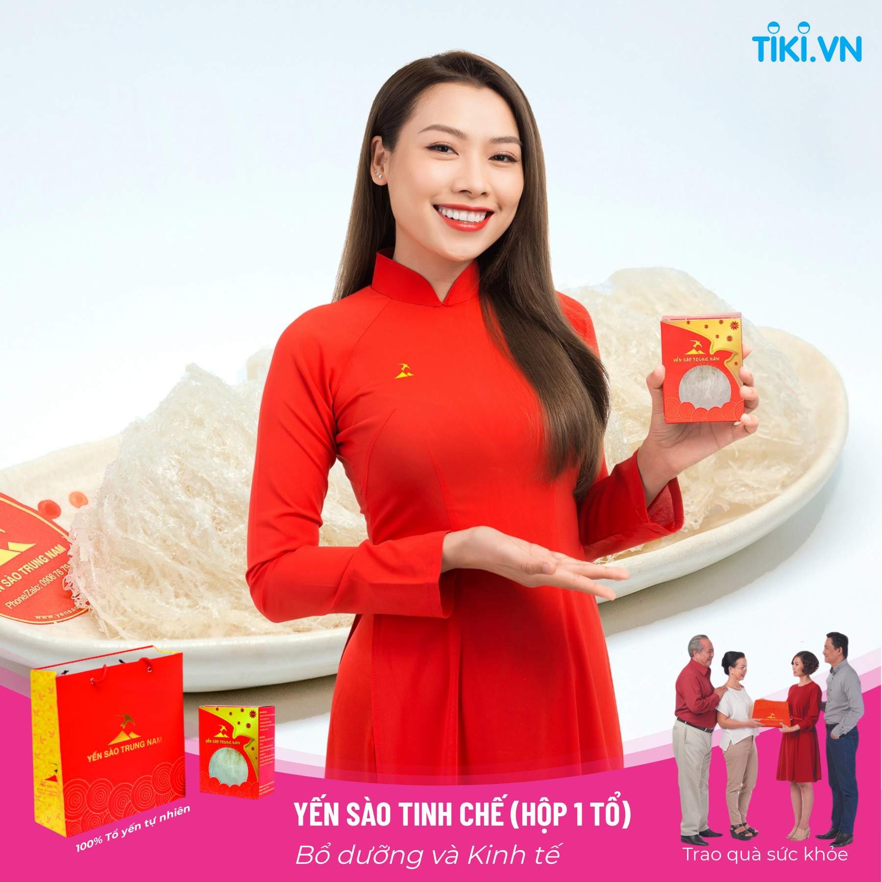 Tổ Yến Sào Tinh Chế Yến Sào Trung Nam