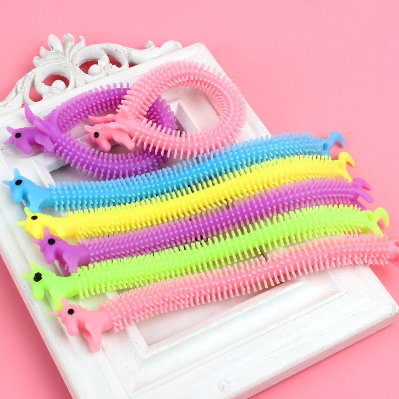 Squishy Mochi hình NGỰA UNICORM kéo dài NGỘ NGHĨNH mềm dễ thương chân thực giảm stress co dãn đàn hồi ngộ nghĩnh bóp bóp