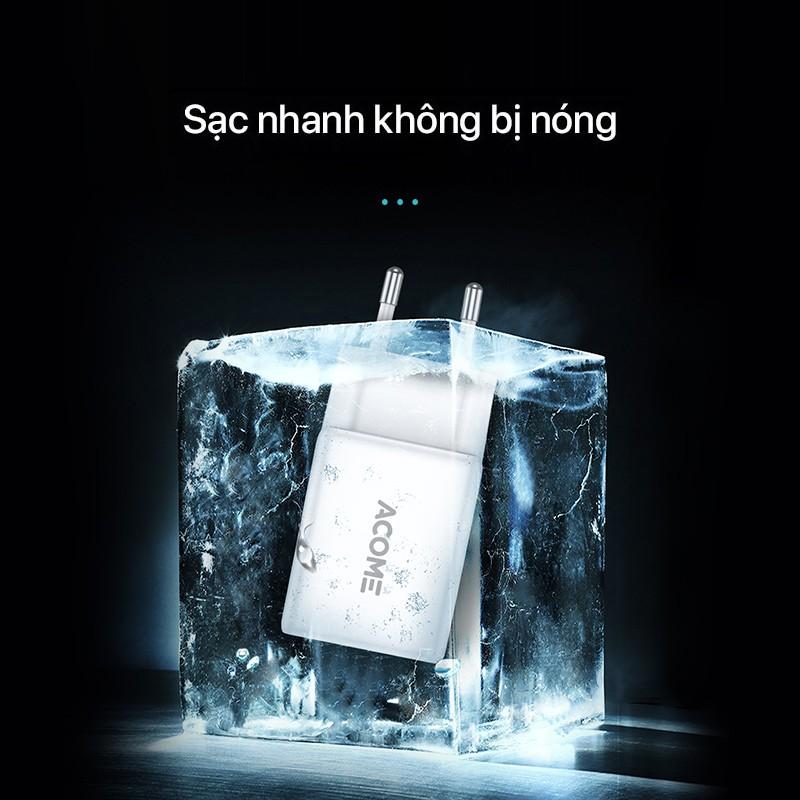 Cốc Sạc Nhanh ACOME AC04, Công Suất 10W - Hàng Chính Hãng