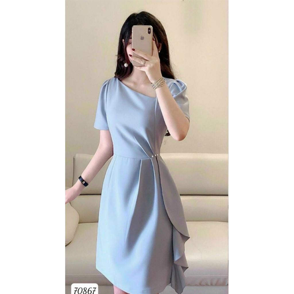 ĐẦM UMI ĐÍNH CƯỜM,THIẾT KẾ HỌA TIẾT TRƠN NHƯNG KHÔNG KÉM PHẦN SANG TRỌNG