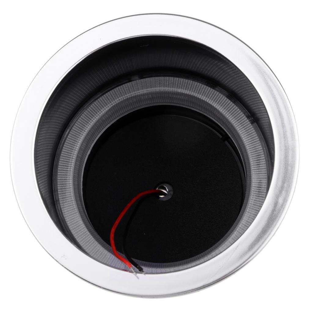 12V Blue LED Light ABS Cup Drink Holder for Marine Boat Car Truck RV Yacht