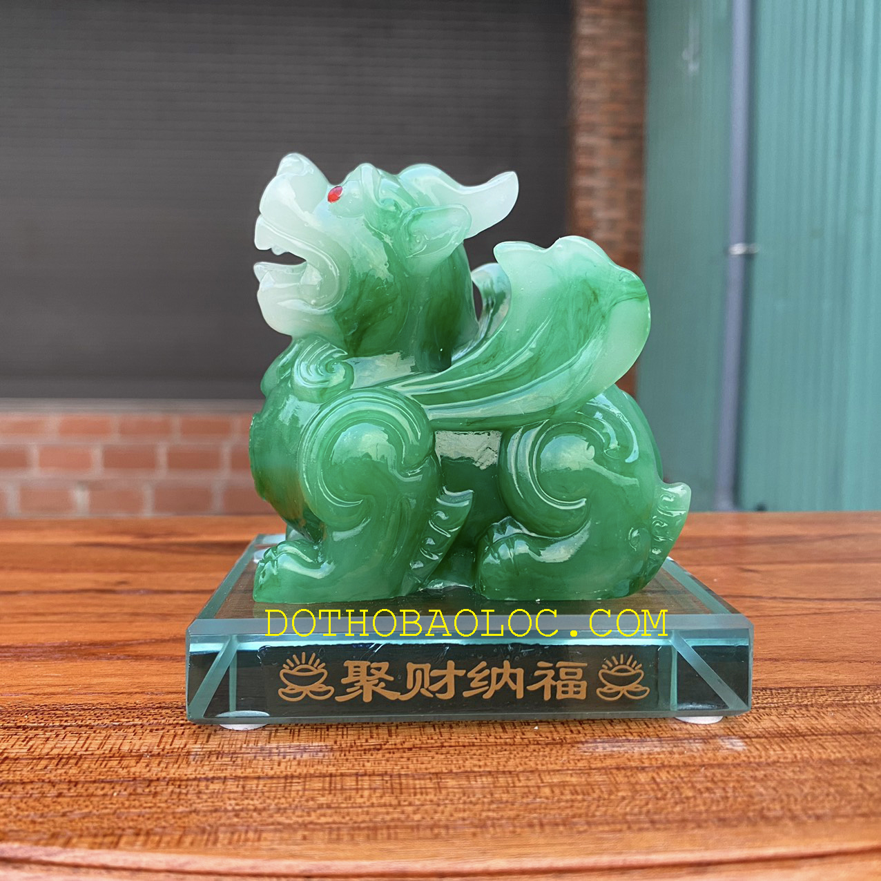 Cặp Tỳ Hưu phong thủy chiêu tài hút lộc cao 10cm