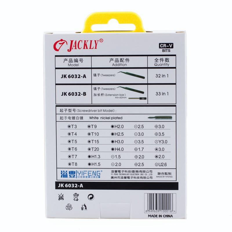 Bộ tua vít đa năng 32 in 1 Jacky JK 6032-A