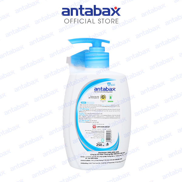 Nước rửa tay Bảo vệ da kháng khuẩn Antabax Sảng khoái 500ml