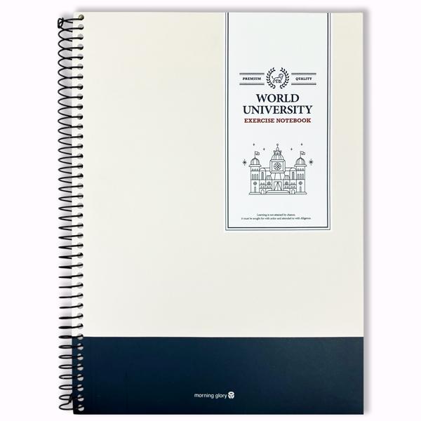 Sổ Lò Xo World Campus Không Kẻ - Morning Glory 14000-88986 - Mẫu 5