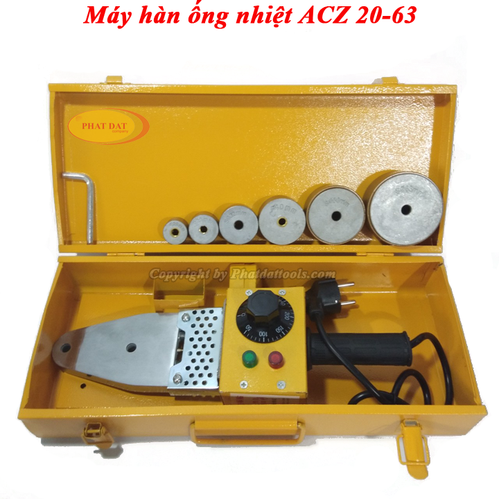 Máy hàn ống nhiệt điện tử ACZ 20-63 - Công suất 800W