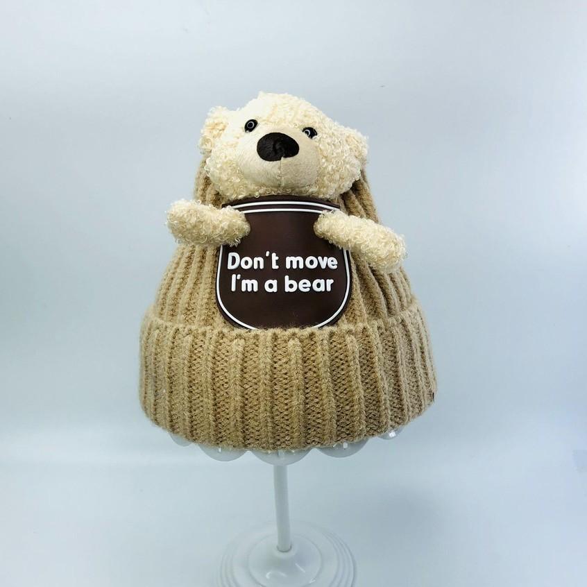 Mũ beanie, mũ gấu cho bé cực yêu, siêu siêu ấm áp, cực xinh - HOT