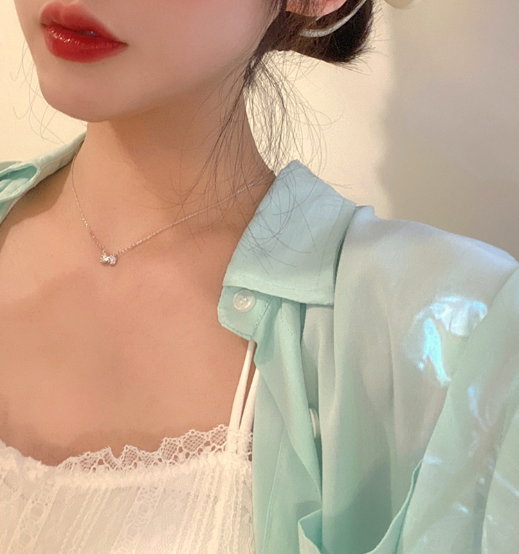 Dây chuyền choker mặt hình nơ cá tính phong cách Hàn Quốc  - TS55