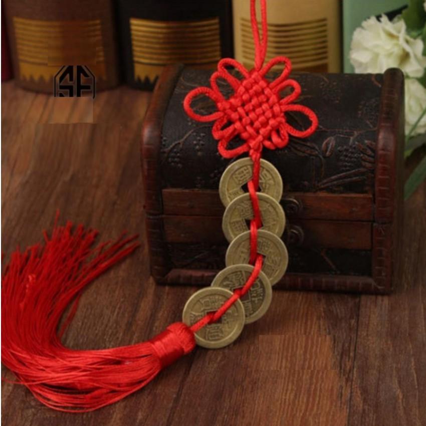 Bộ 2 xâu tiền ngũ đế cầu tài lộc 206154