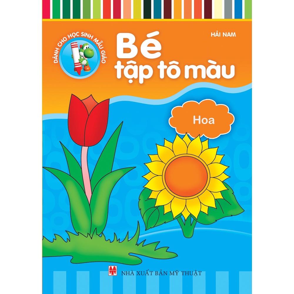 Sách: Bé Tập Tô Màu B80 ( Túi 8 Cuốn) - TSMN