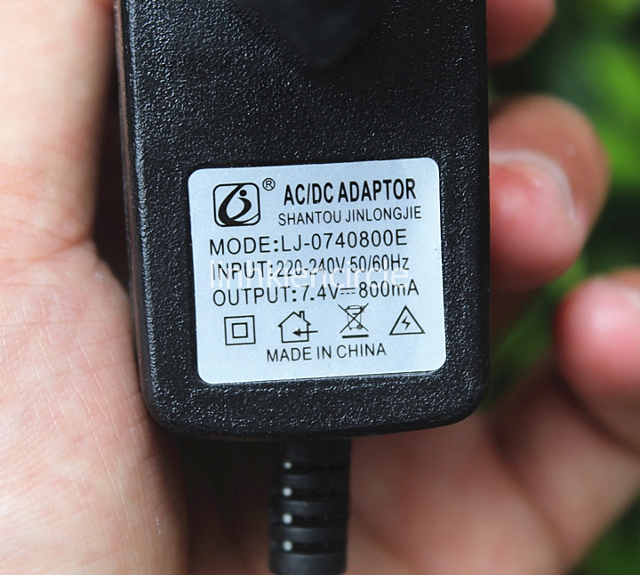 Sạc pin adapter 2s 7.4V sạc cổng cân bằng có đèn báo - LK0321