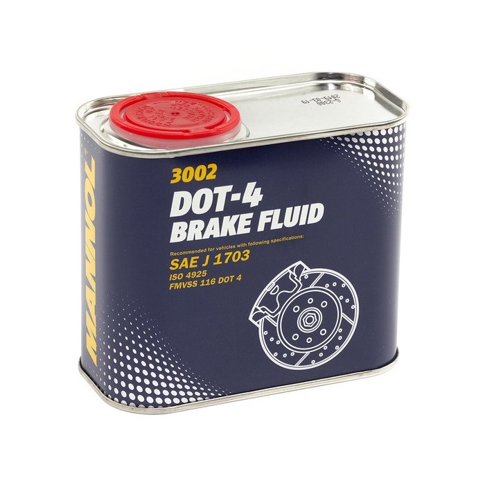 Dầu Phanh/ Thắng MANNOL 3002-05ME Dot-4 Brake Fluid 0.5L