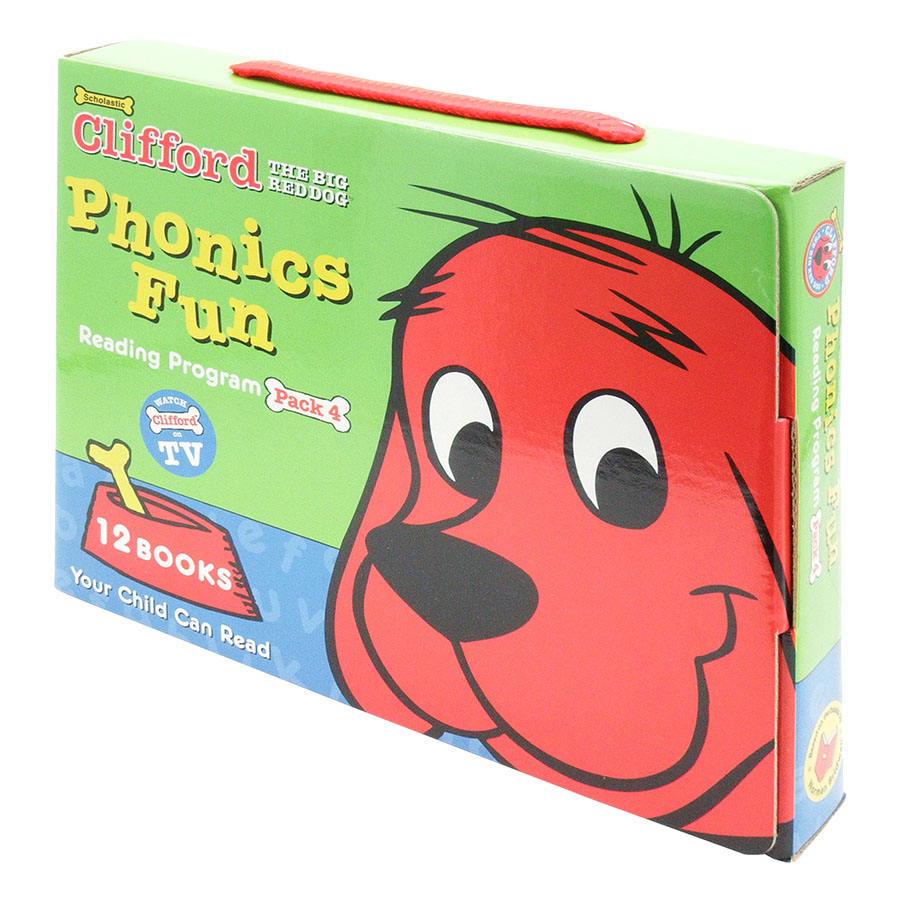 [Hàng thanh lý miễn đổi trả] Clifford Phonics Fun Pack 4 (W/CD)