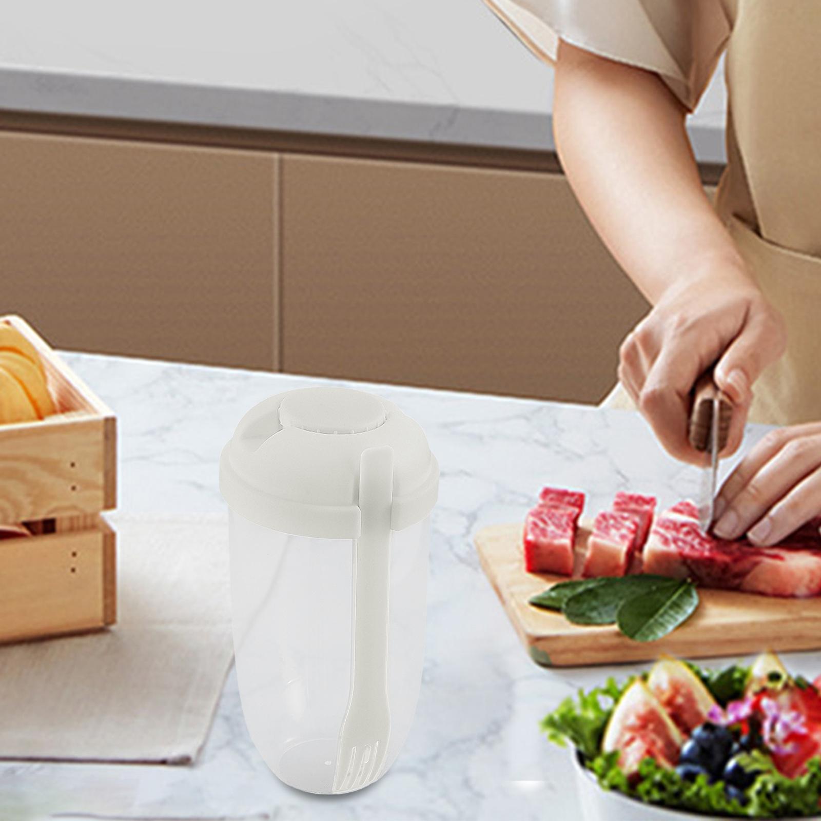 Salad Cup Food Lunch Case Water Bottle for Hiking Picnic Camping