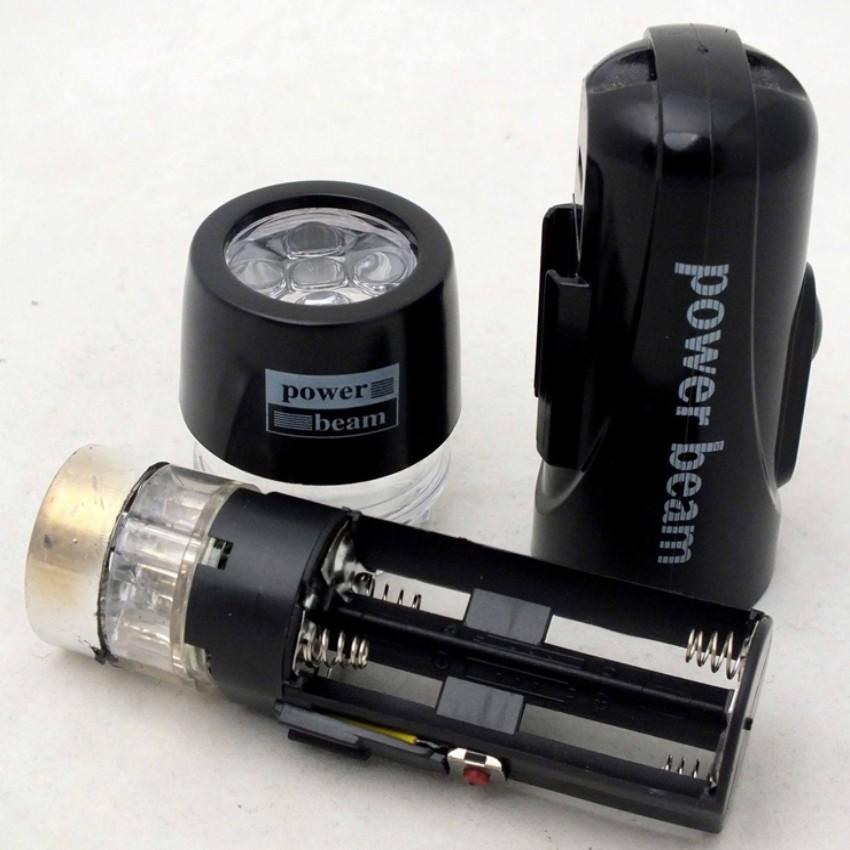 Bộ đèn pin gắn xe đạp và đèn chiếu hậu 5 LED WJ-101  208211